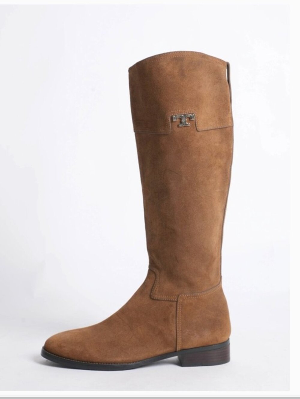 Tory Burch Wembley Suede Riding Boot Women's Size 6.5